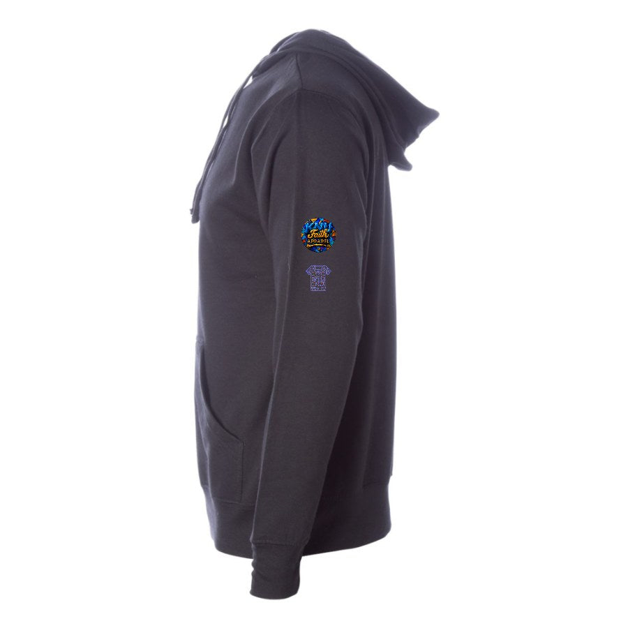 JC Jesus Christ Bold Christian Faith Hoodie