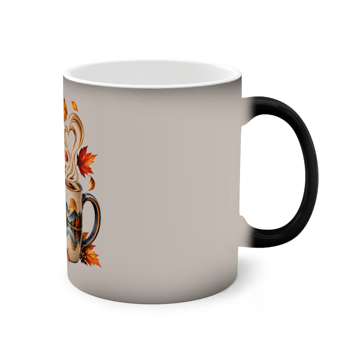 Find the Good Inspirational Autumn Color Changing Coffee Mug