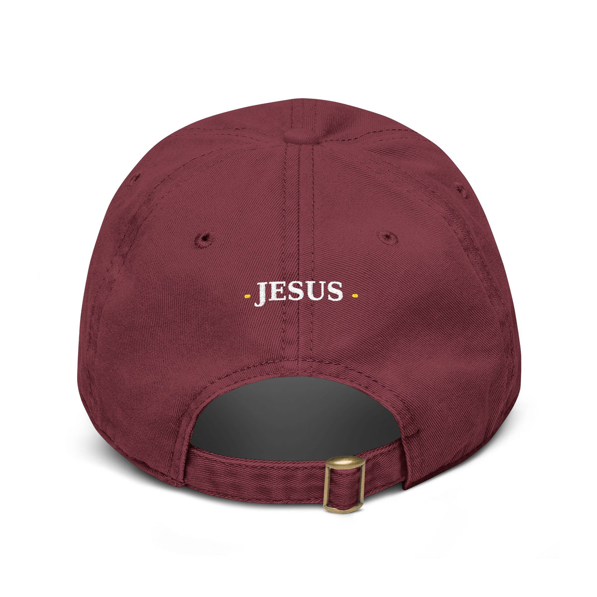 Jesus Cross Embroidered Hat