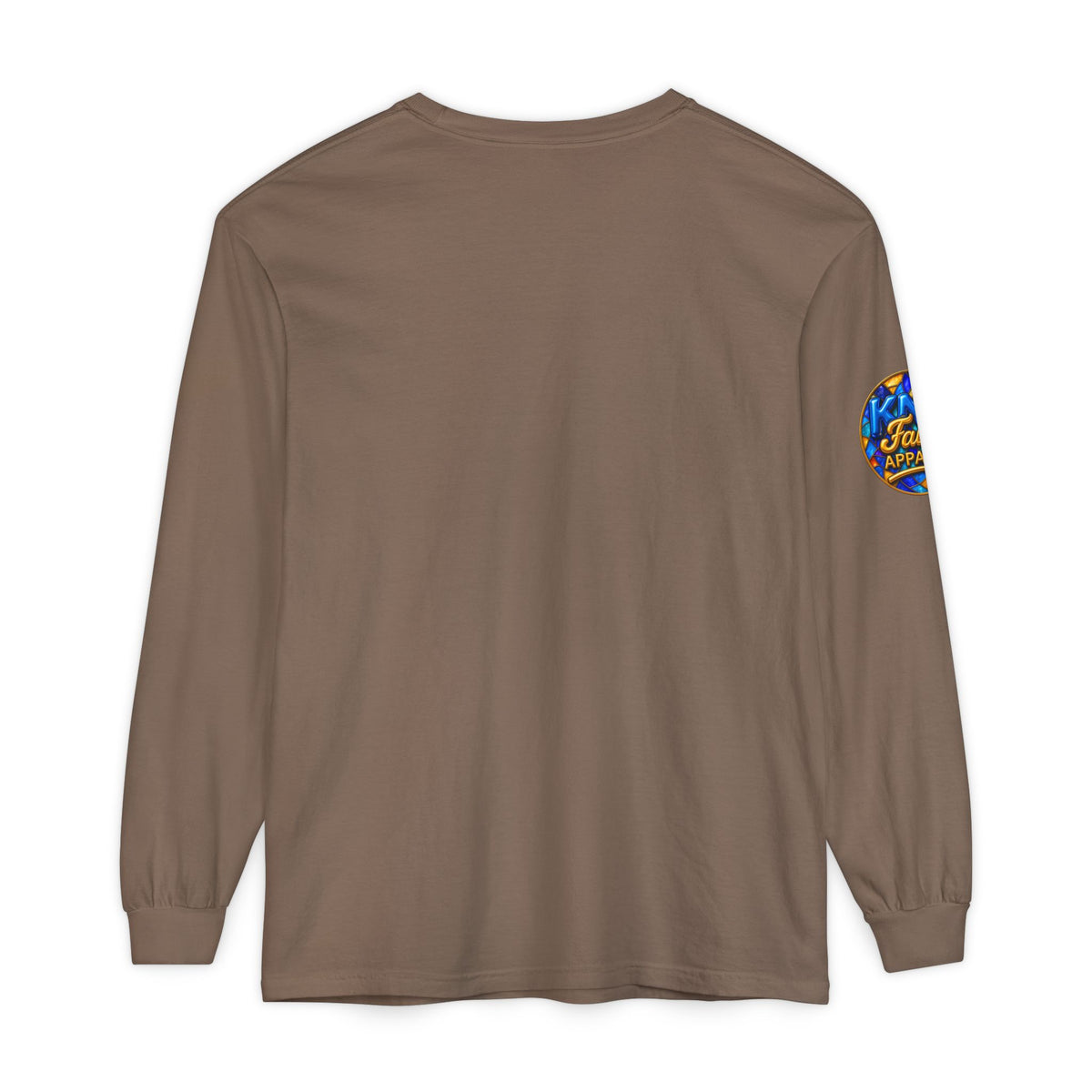 Let Go and Grow Inspirational Fall Long Sleeve Shirt Positive Autumn Graphic Tee