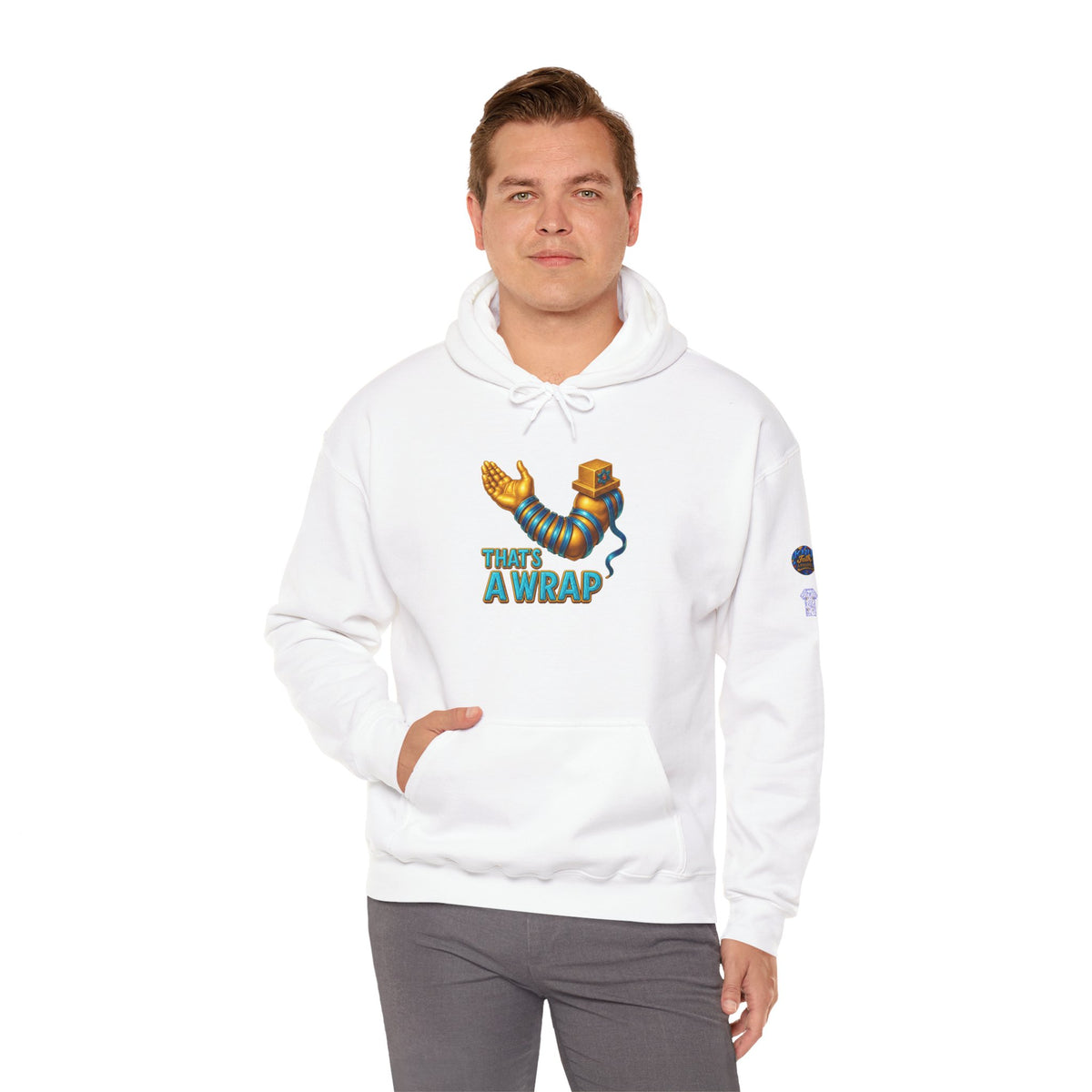 Jewish  Tefillin Hoodie Humor Sweatshirt