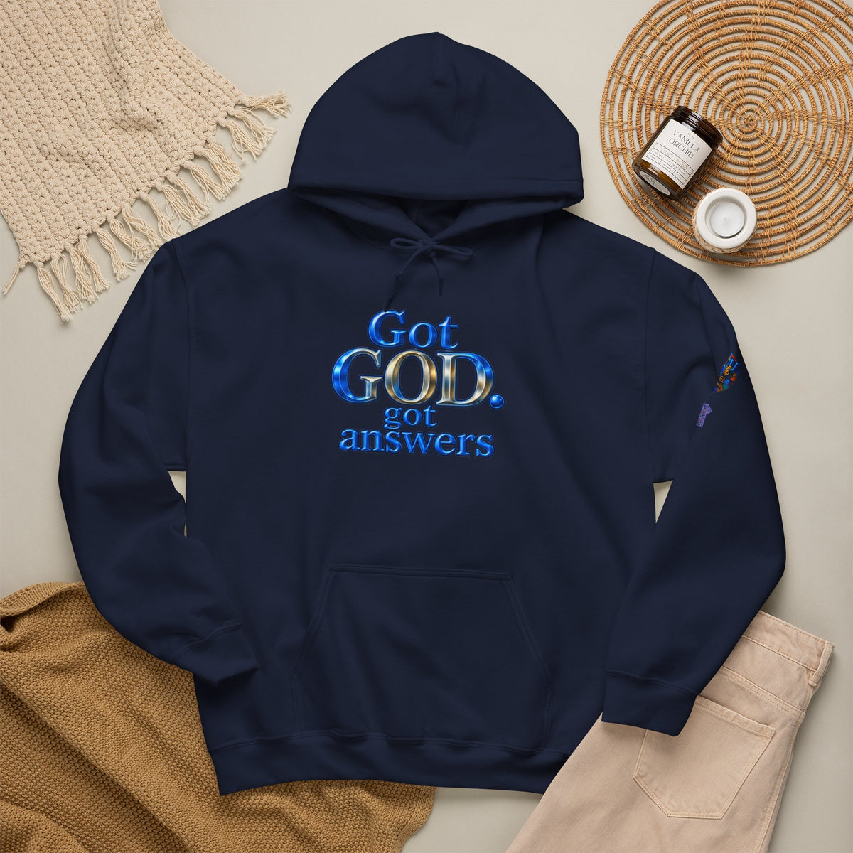 Got God Got Answers hoodie | Religious faith pullover