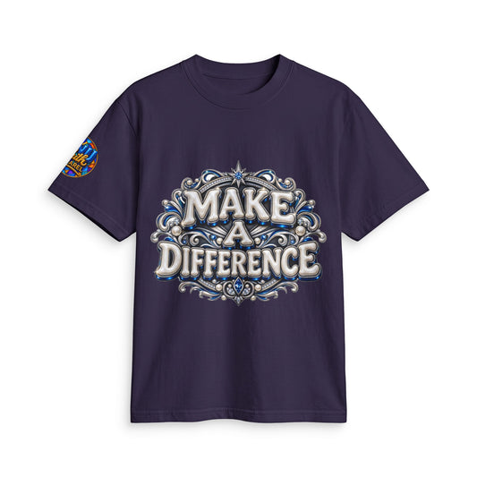 Make a Difference — Be the Change T-Shirt