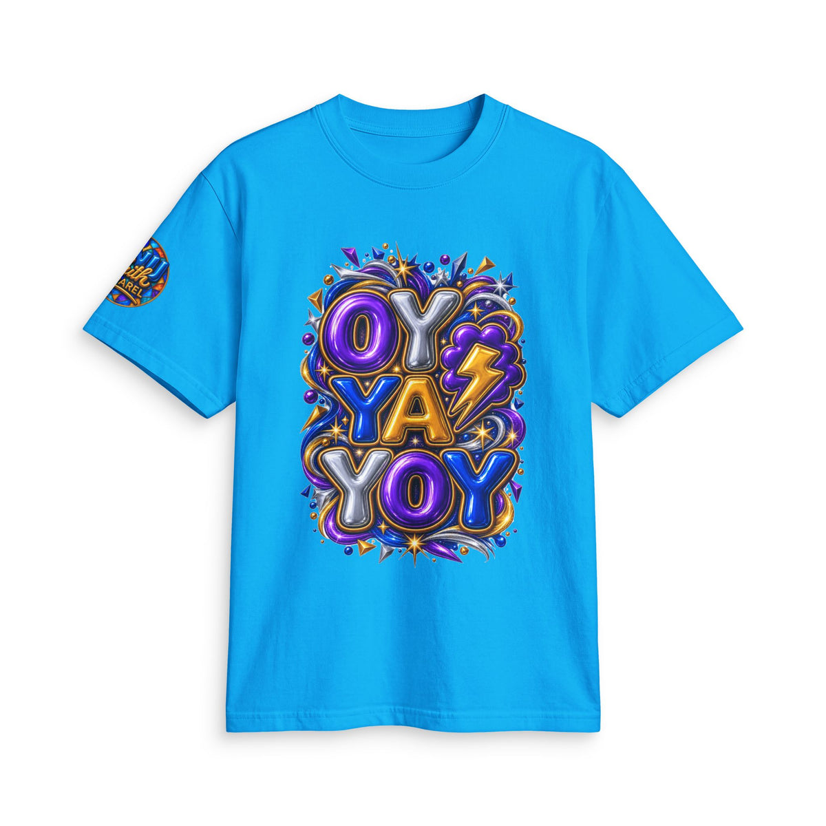 Oy Ya Yoy Jewish T Shirt Funny Yiddish Expression Colorful Jewish Humor Graphic Tee