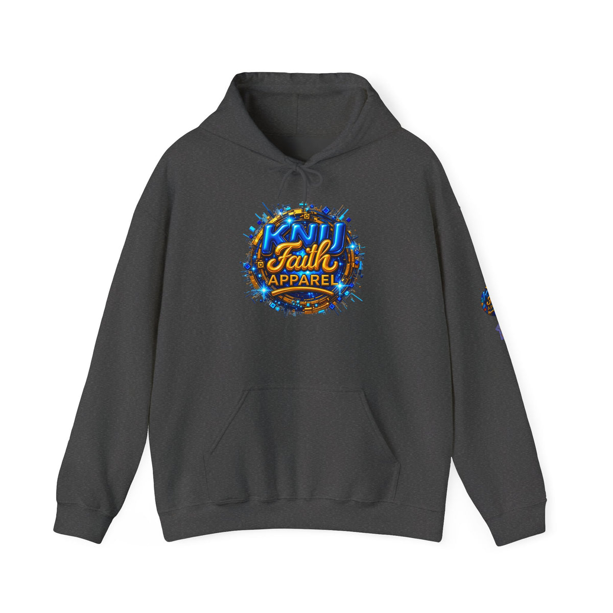 KNU Faith Apparel Logo Hoodie  Bold Faith Streetwear