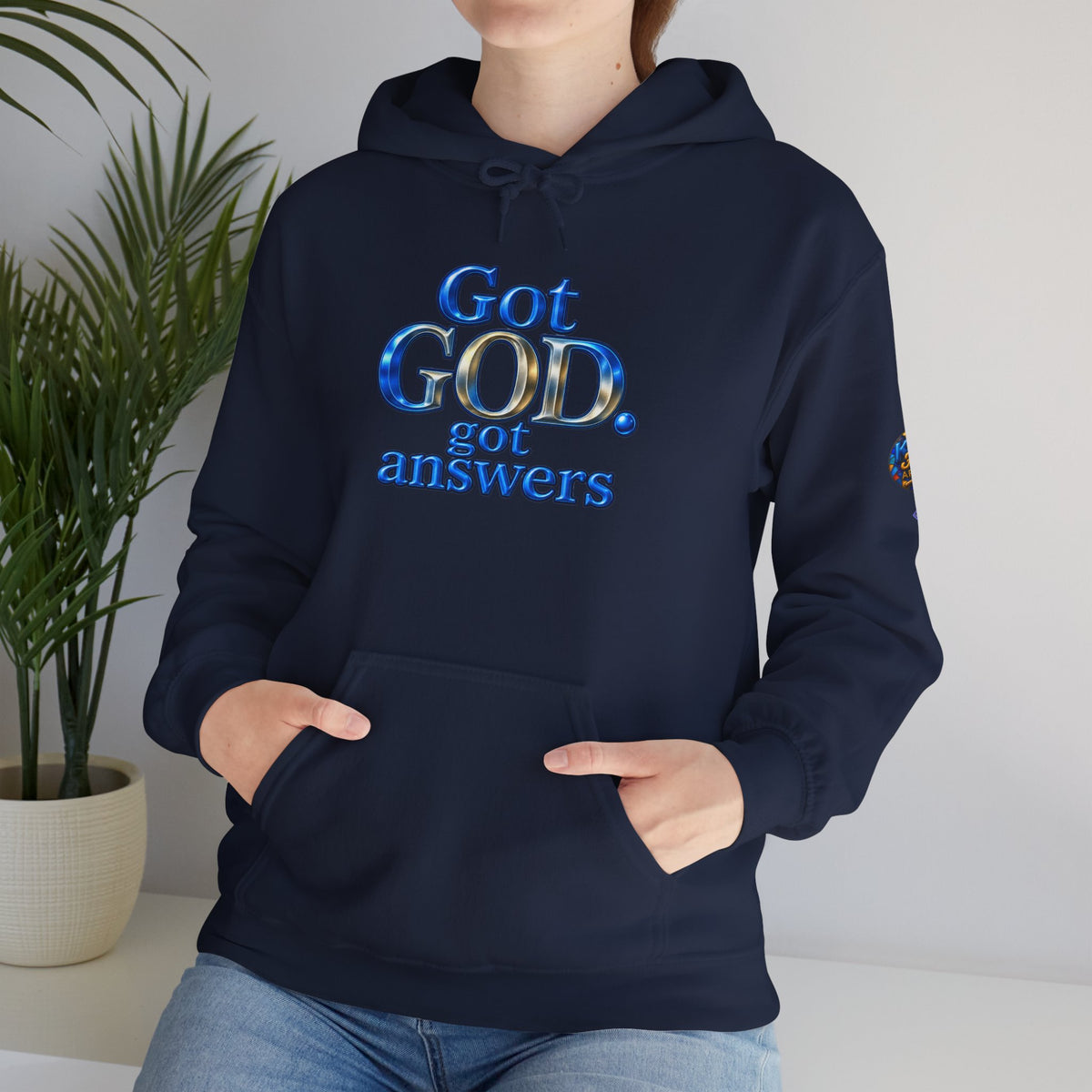 Got God Got Answers hoodie | Religious faith pullover