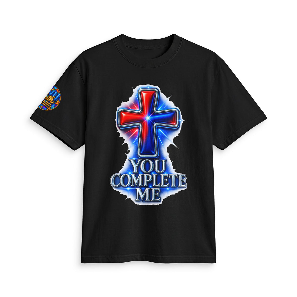 You Complete Me Christian T Shirt Cross Faith Shirt Religious Graphic Tee Christian Gift